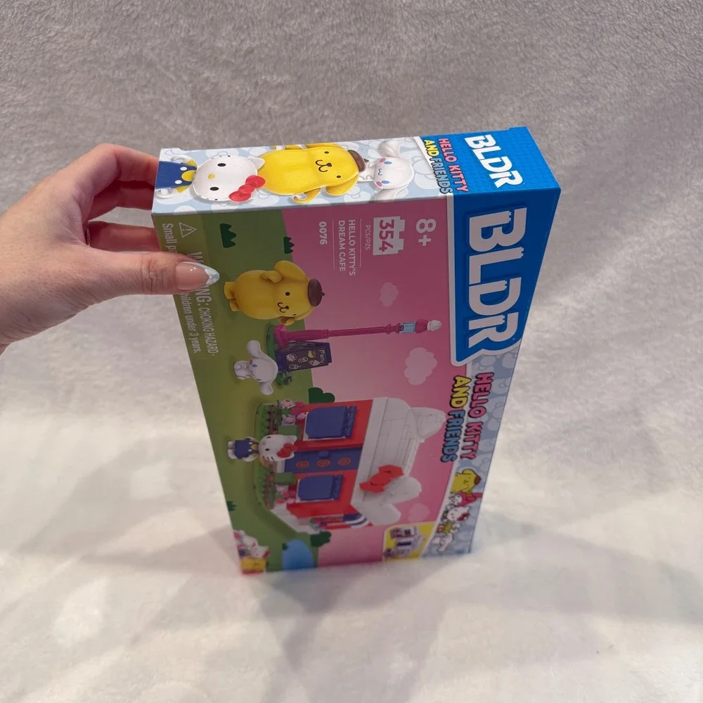 BLDR Hello Kitty and Friends Dream Cafe Building Blocks Set Sanrio‎ NIB